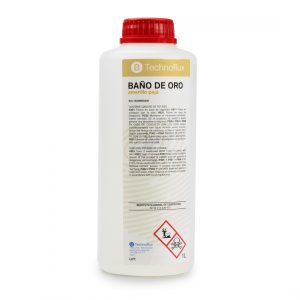 TECHNOFLUX -BAÑO ORO AMARILLO PAJA 1 LITRO